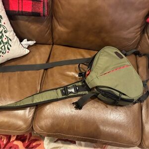 Green Sling Bag for camera bag